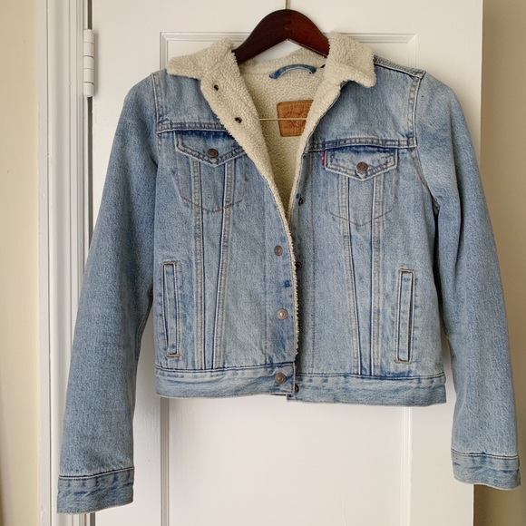 original sherpa trucker jacket levis